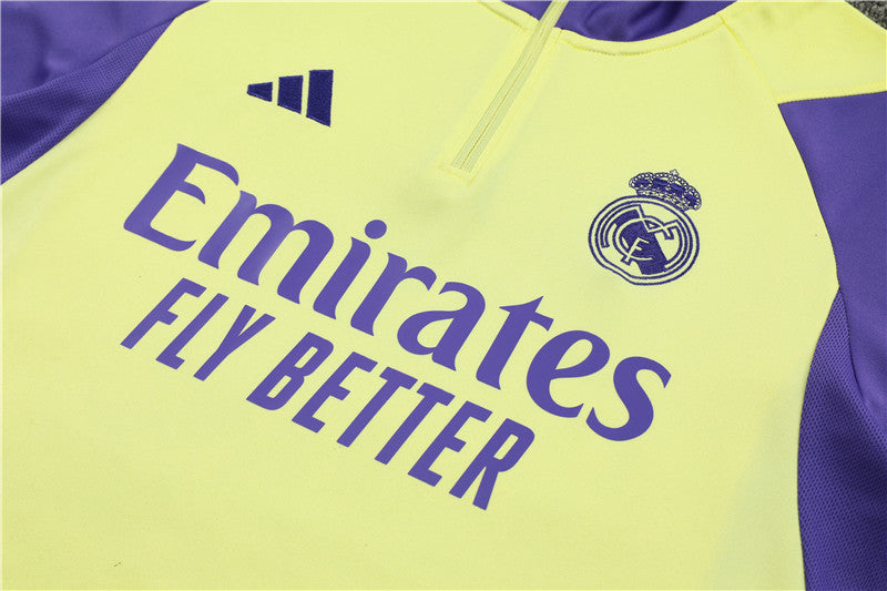 Real Madrid Light Yellow Tracksuit