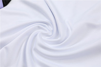 Real Madrid White With Black Tracksuit