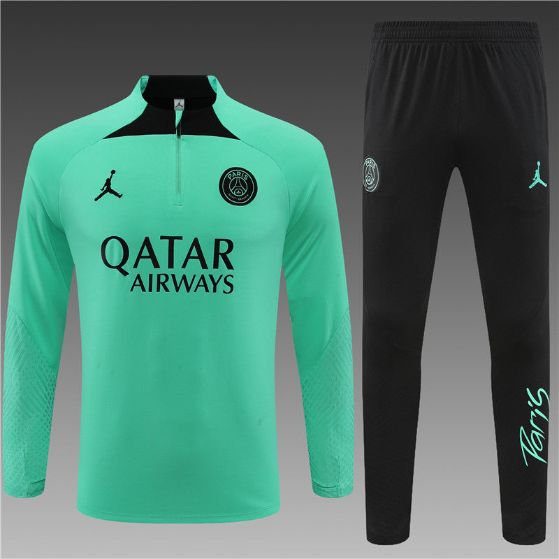 Jordan Paris Light Green Tracksuit