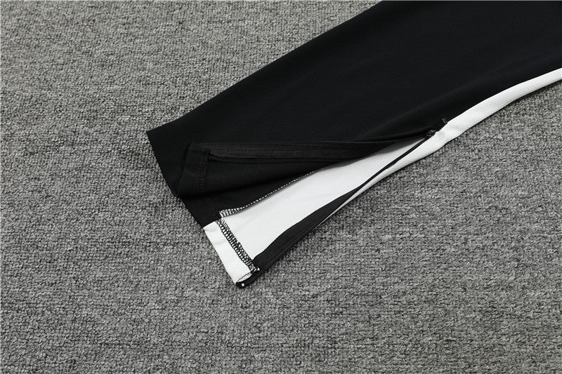 Paris Black Color Matching Tracksuit