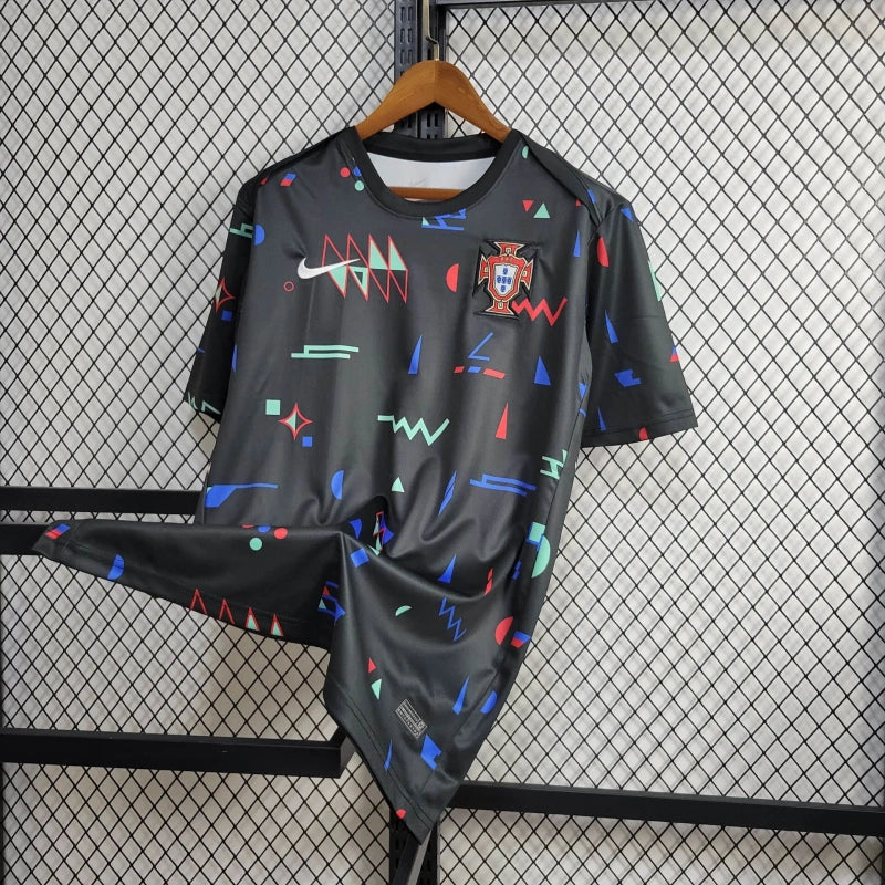 24-25 Portugal Black Training Jersey