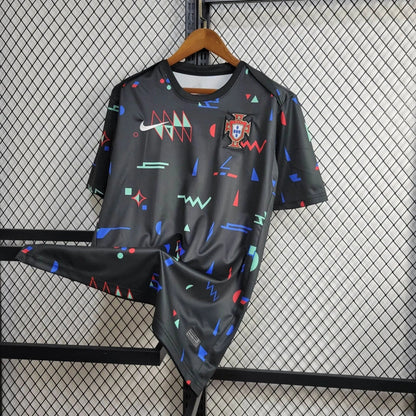 24-25 Portugal Black Training Jersey
