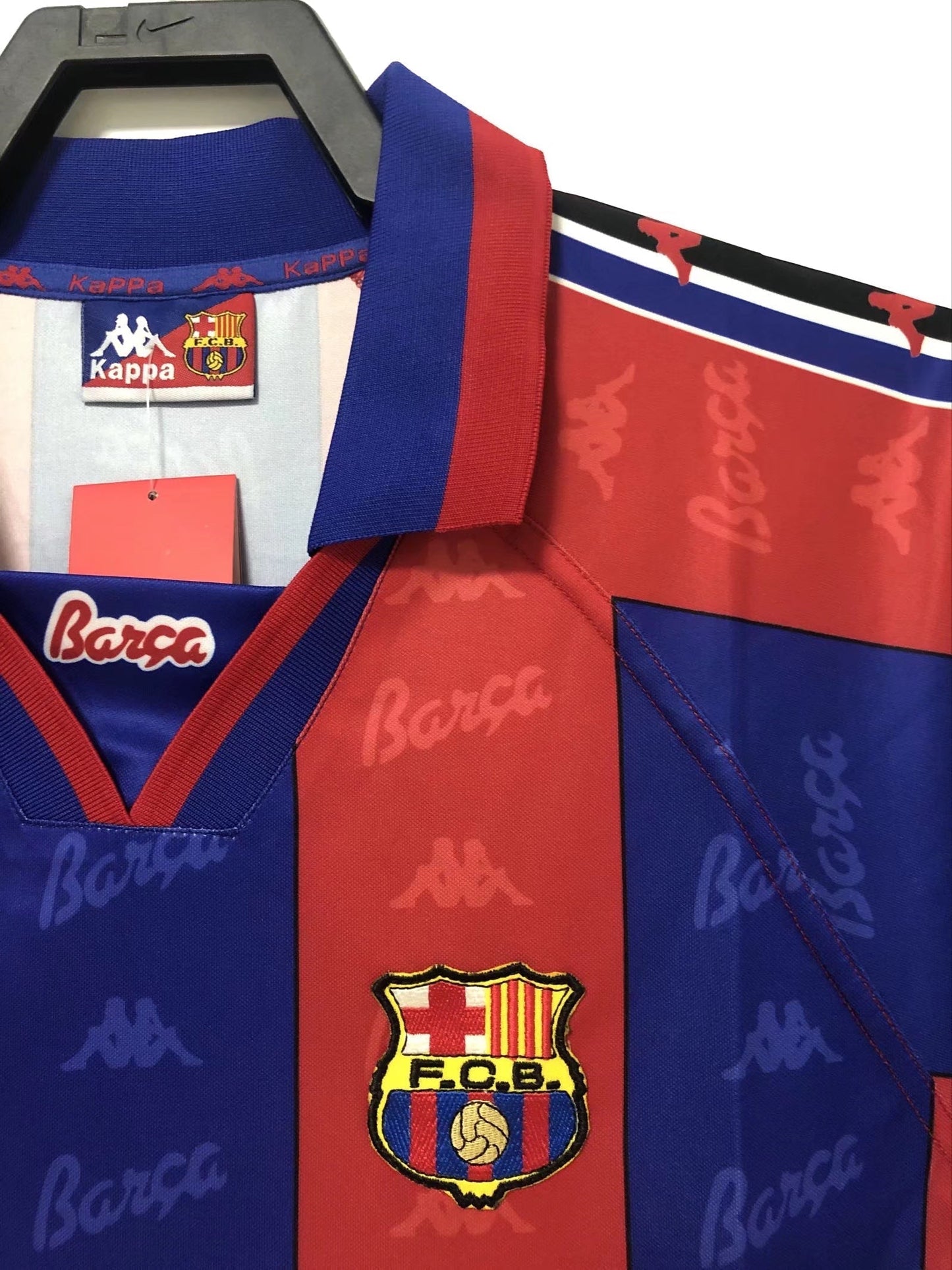 96/97 Barcelona Home Retro Jersey