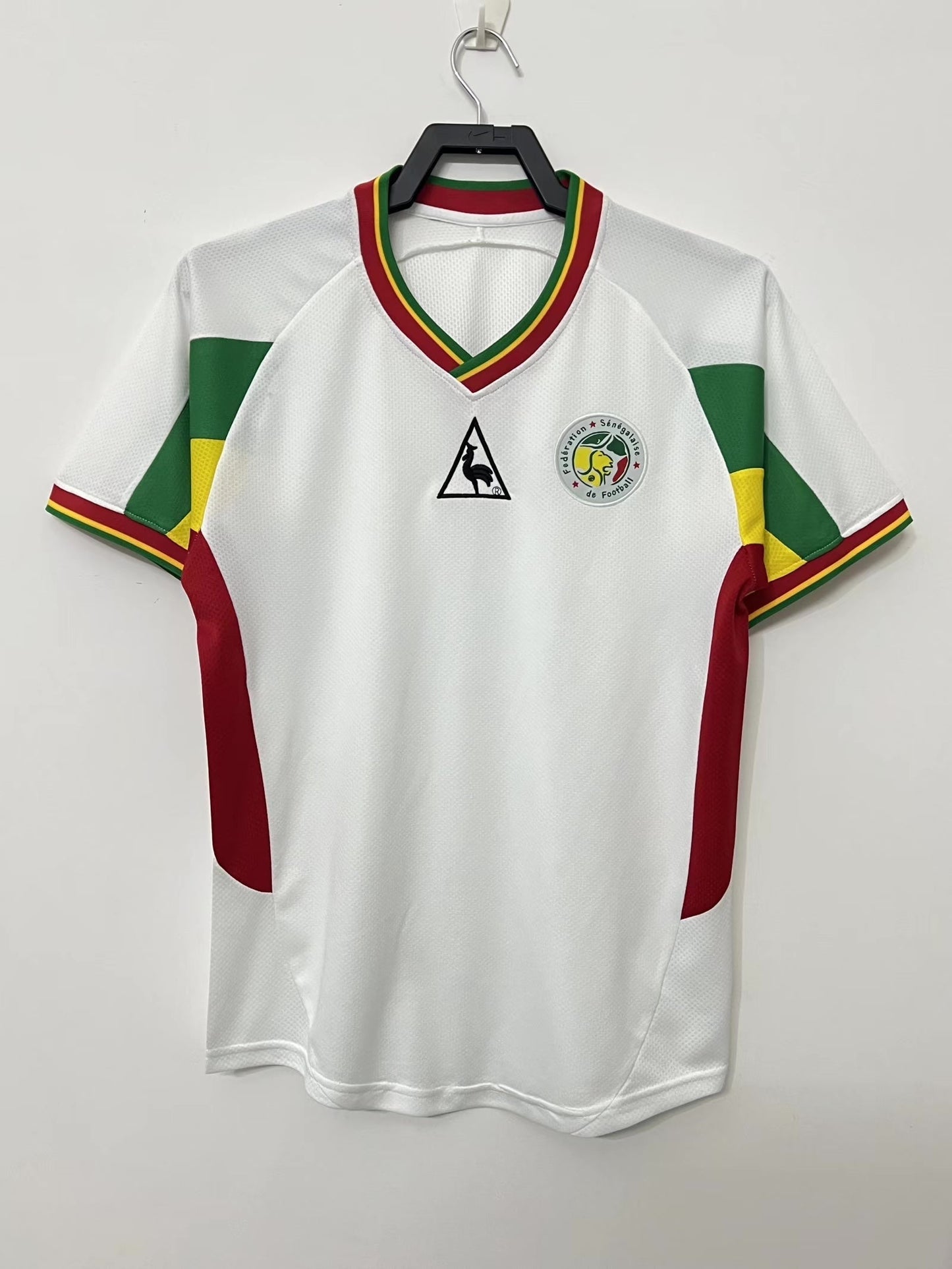 2002 Senegal White Retro Jersey