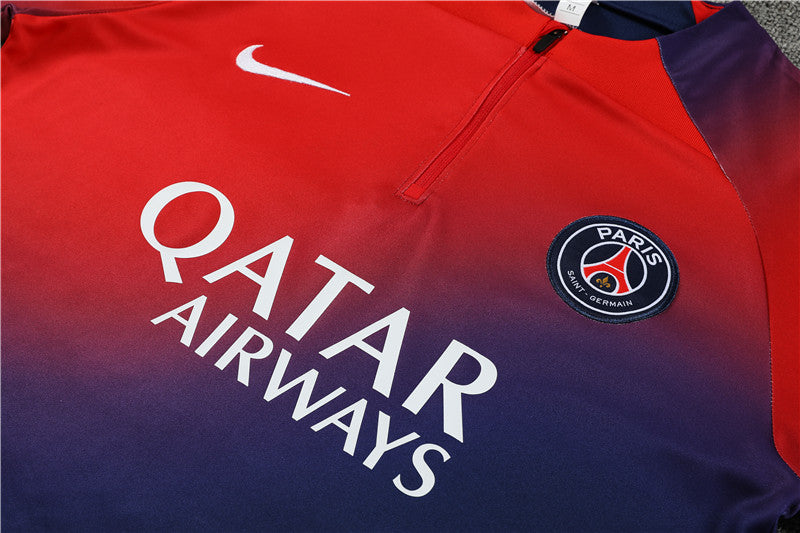 Paris Red And Blue Camouflage Tracksuit