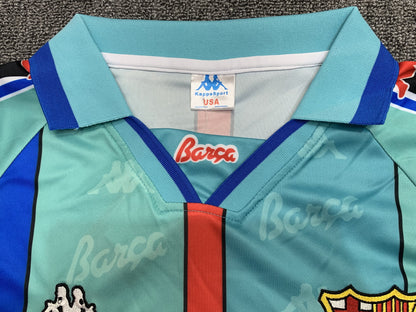 1996-97 Barcelona Away Retro Jersey