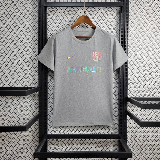 24-25 Barcelona Gray Casual Jersey