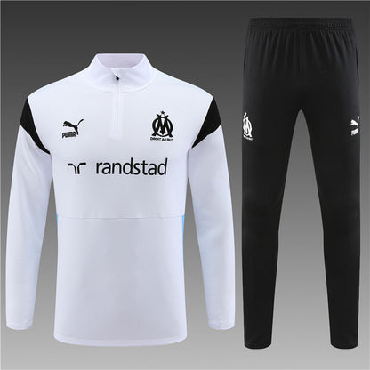 Marseille White Color Tracksuit