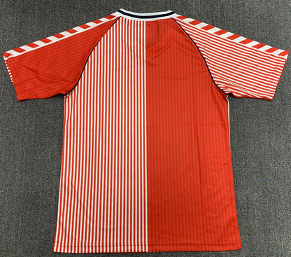 1986 Denmark Home Retro Jersey