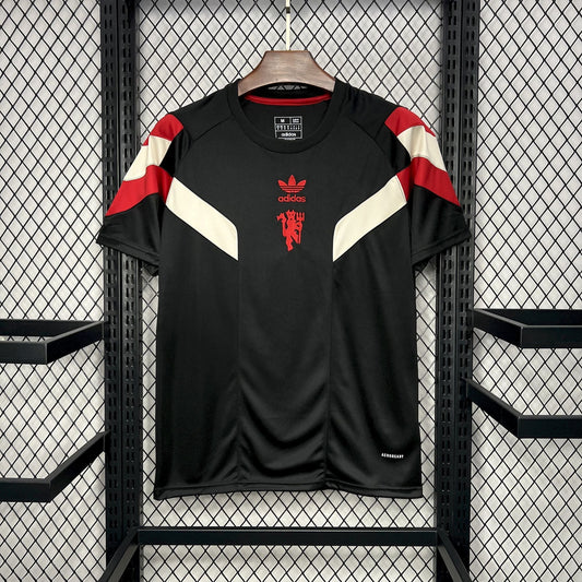 24-25 Manchester United Originals Tee Black Jersey