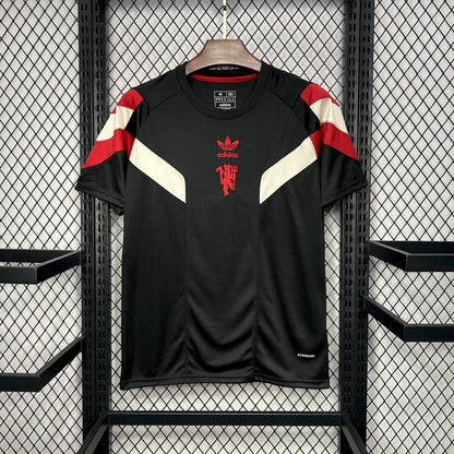 24-25 Manchester United Originals Tee Black Jersey