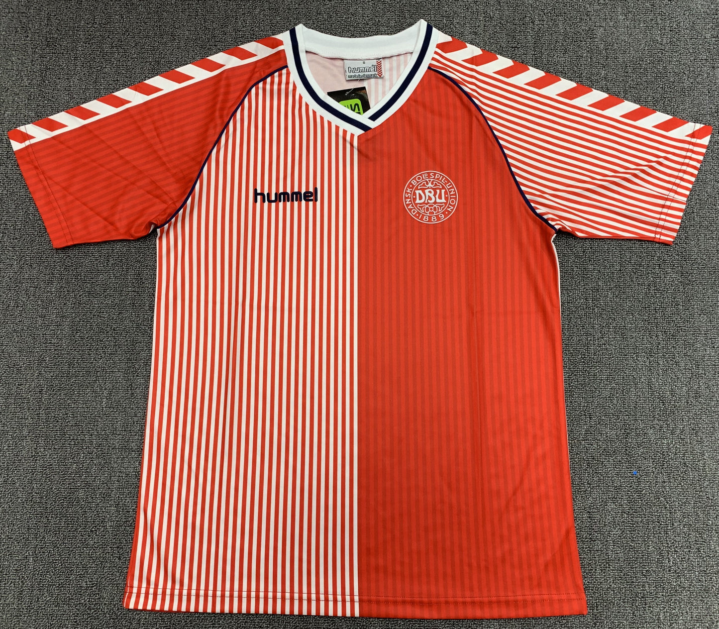 1986 Denmark Home Retro Jersey
