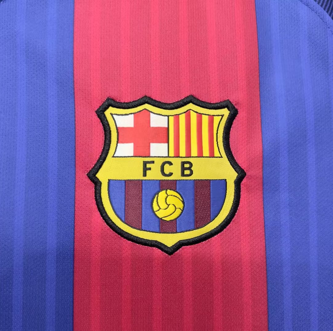 16-17 Barcelona Home Retro Jersey