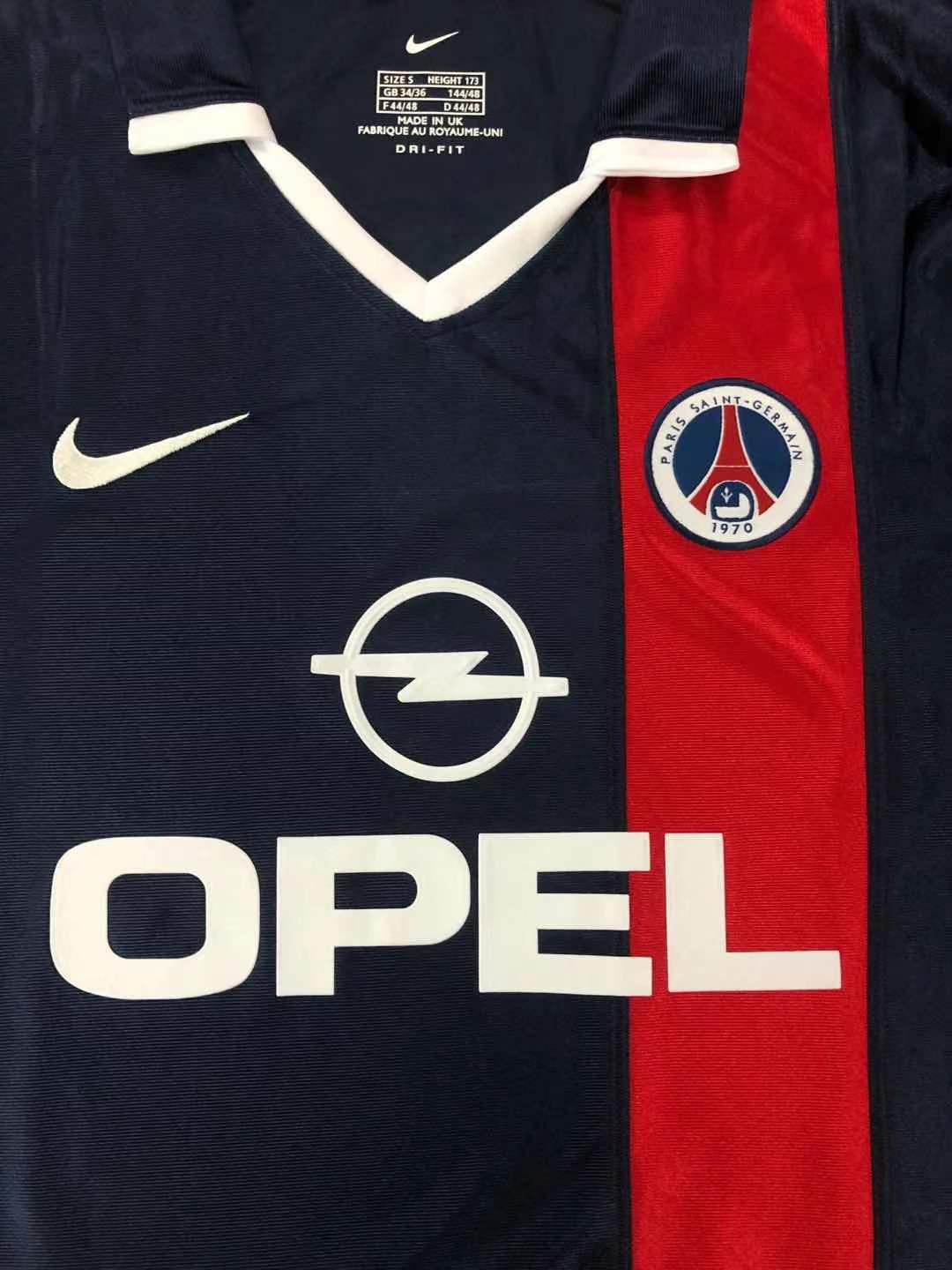2001 PSG Home Retro Jersey