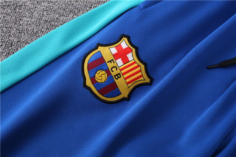 Barcelona Blue Color Color Version Tracksuit
