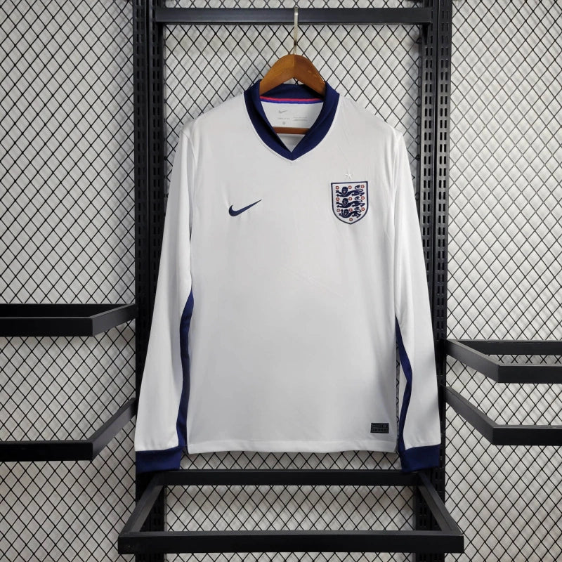 24-25 England Home Long Sleeve Jersey