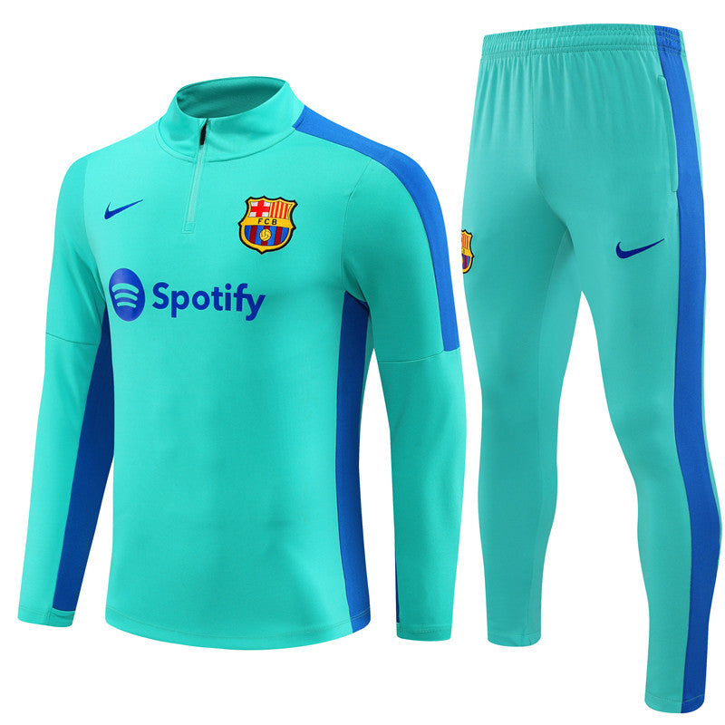 Barcelona Hulan Color Color Matching Tracksuit