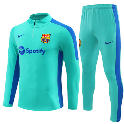 Barcelona Hulan Color Color Matching Tracksuit