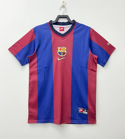 98-99 Barcelona Home Retro Jersey