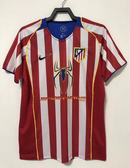04/05 Atletico Madrid Home Retro Jersey