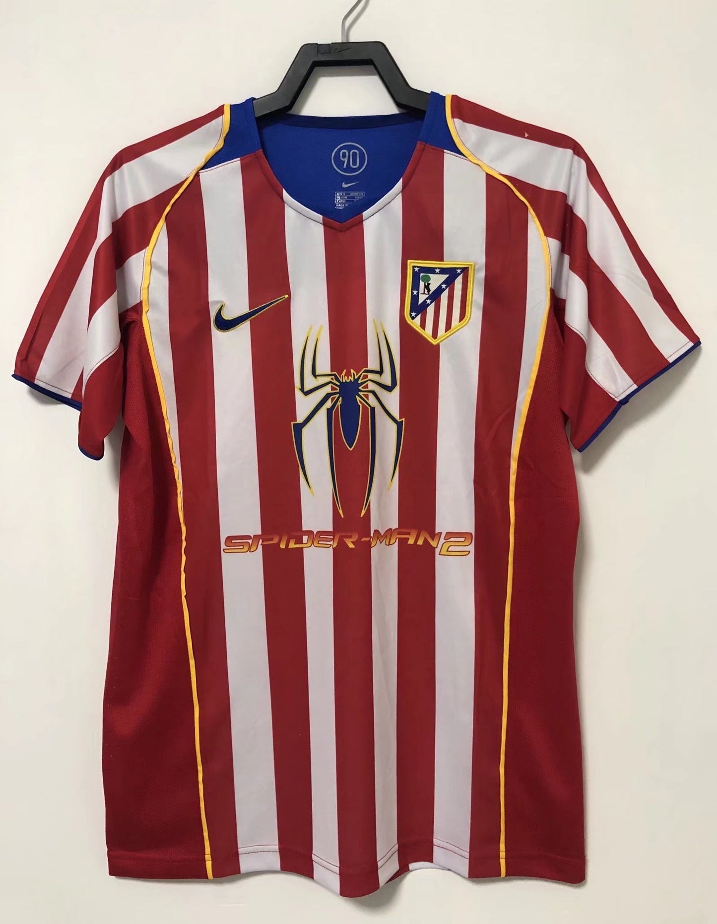 04/05 Atletico Madrid Home Retro Jersey