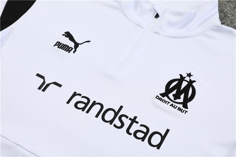 Marseille White Color Tracksuit