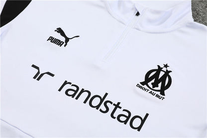 Marseille White Color Tracksuit