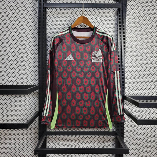 24-25 Mexico Home Long sleeve Jersey