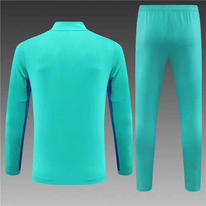 Barcelona Hulan Color Color Matching Tracksuit