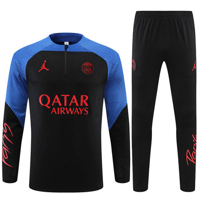 Jordan Paris Black With Colorful Orchid Tracksuit