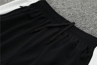 Paris White Color Matching Tracksuit