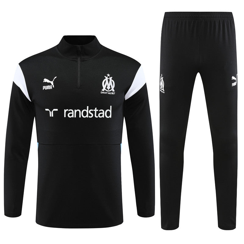 Marseille Black Color Version Tracksuit