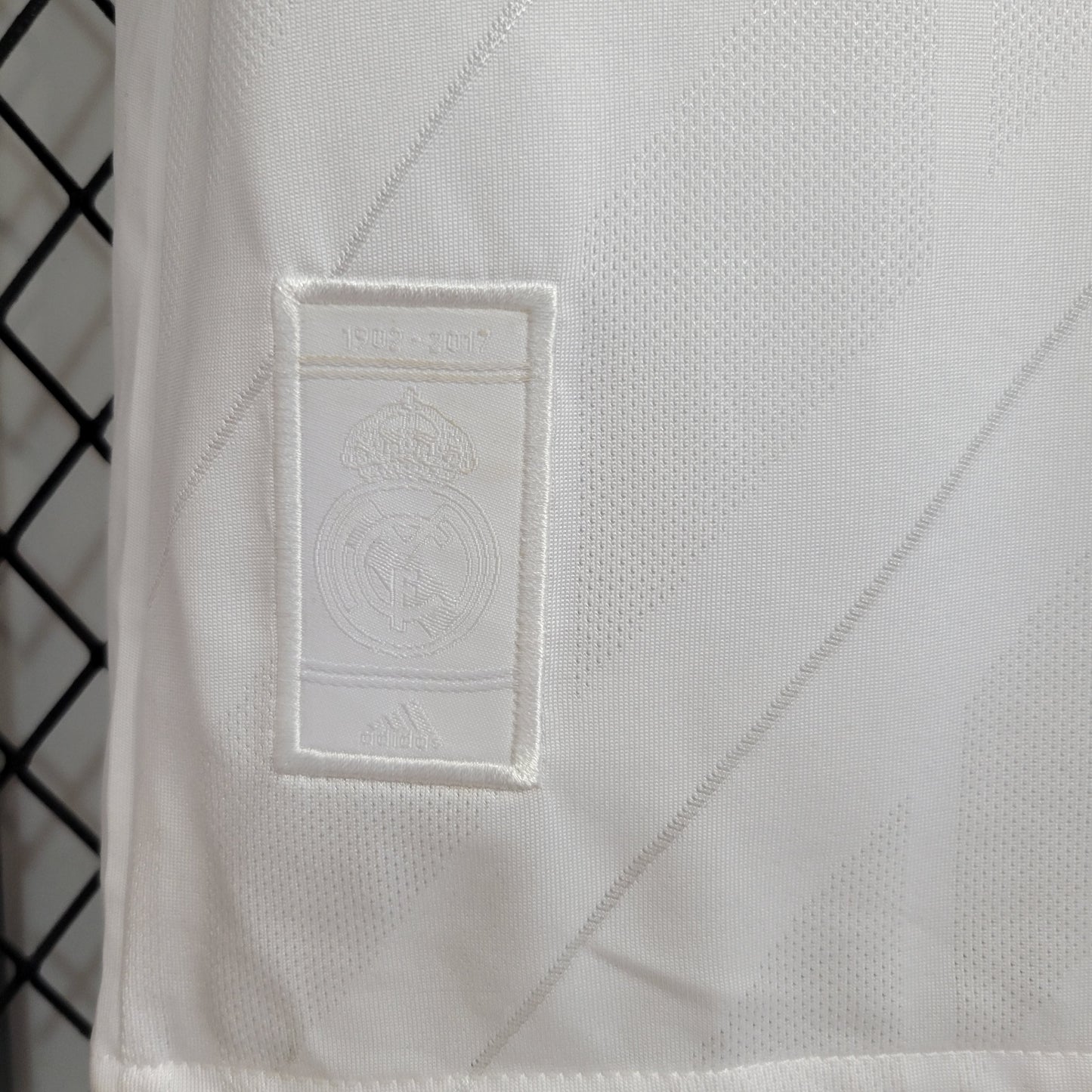2017/18 Real Madrid Home With Patches Retro Jersey