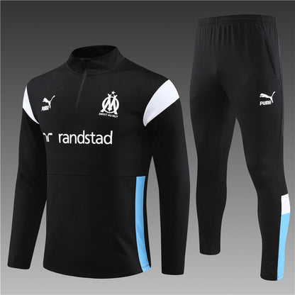 Marseille Black Color Version Tracksuit