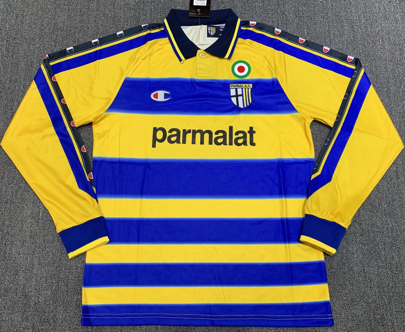 1999-00 Parma Home Long Sleeves Retro Jersey