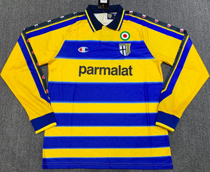 1999-00 Parma Home Long Sleeves Retro Jersey