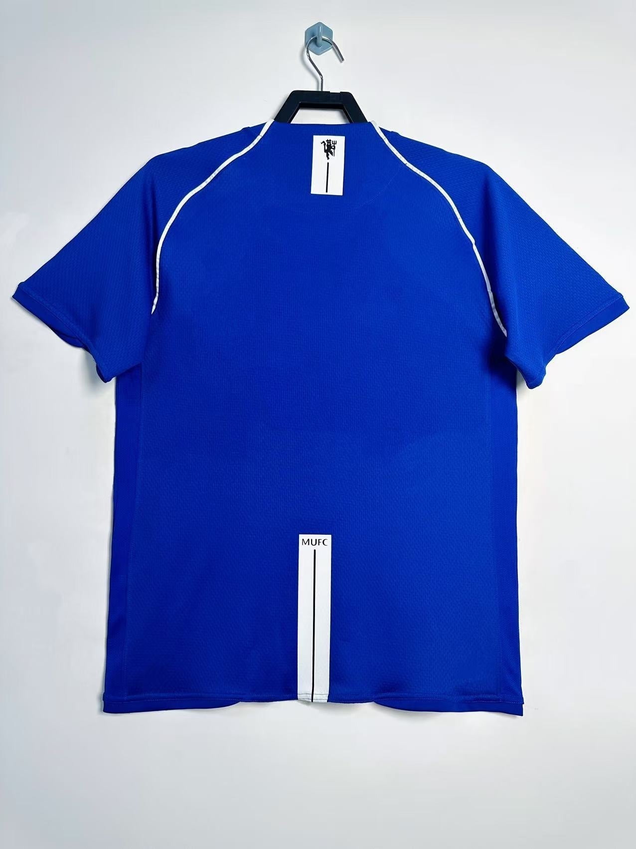 07/08 Manchester United Goalkeeper Blue Jersey