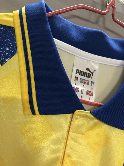 1995-97 Parma Yellow Retro Jersey