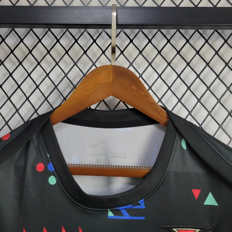 24-25 Portugal Black Training Jersey