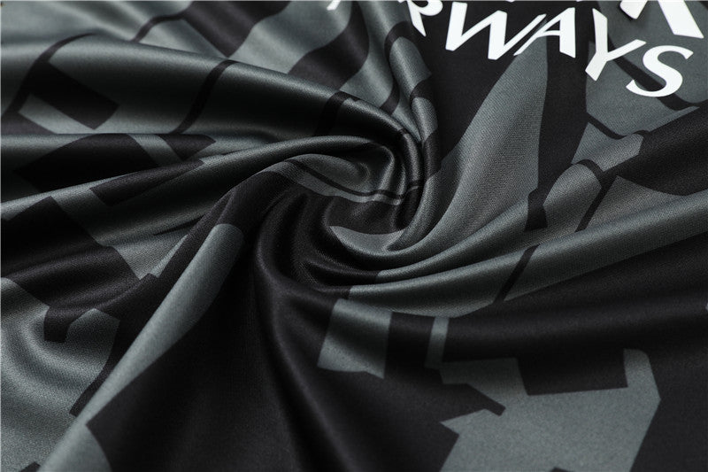 Jordan Paris Gray Black Tracksuit