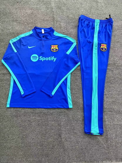 Barcelona Blue Color Color Version Tracksuit