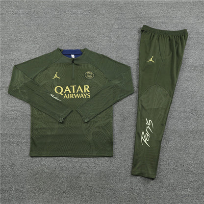 Jordan Paris Military Green Tracksuit