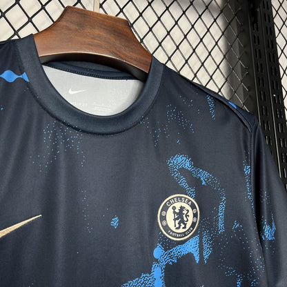24-25 Chelsea Dark Blue Pre-match Training Jersey