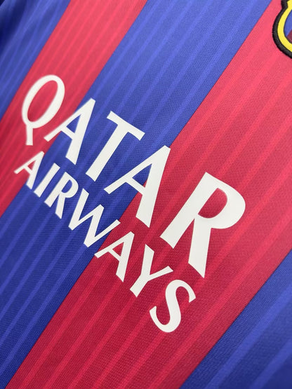 16-17 Barcelona Home Retro Jersey