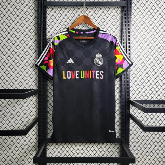 24-25 Real Madrid Black Training Jersey
