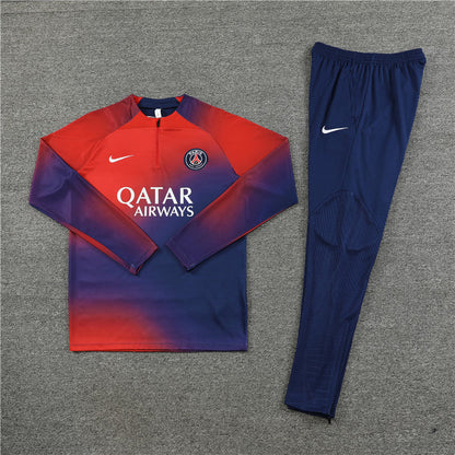 Paris Red And Blue Camouflage Tracksuit