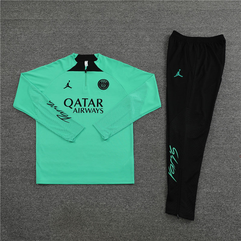 Jordan Paris Light Green Tracksuit