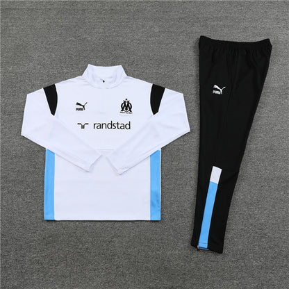 Marseille White Color Tracksuit