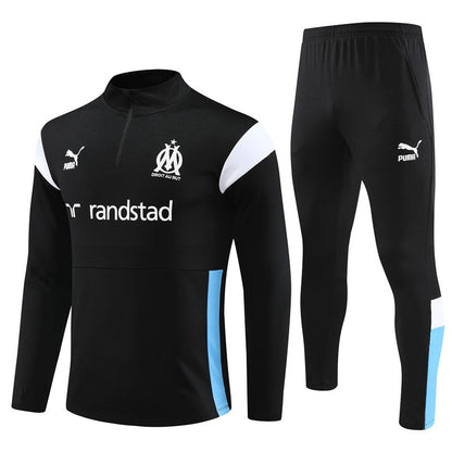 Marseille Black Color Version Tracksuit