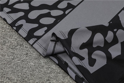 Jordan Paris Gray Black Camouflage Style Tracksuit